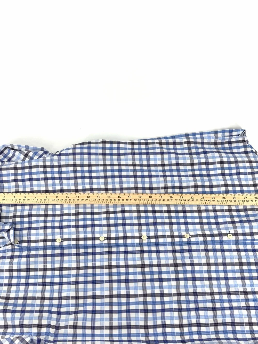 Banana Republic Camden Fit Men's Plaid Long Sleeve Button-Down Shirt Size M